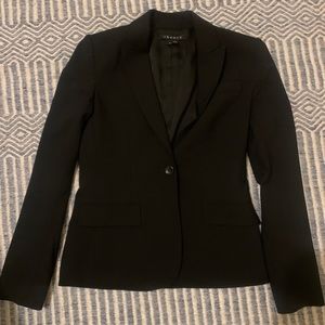 Theory blazer, black, size 2